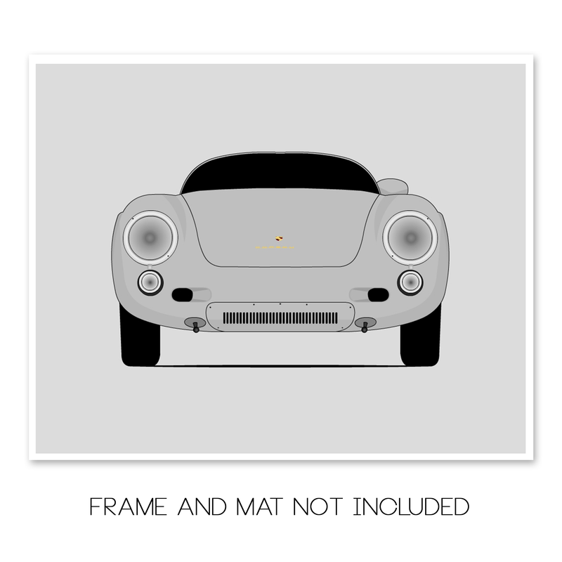 Porsche 550 (1953-1956) Spyder Poster