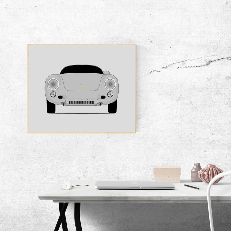 Porsche 550 (1953-1956) Spyder Poster