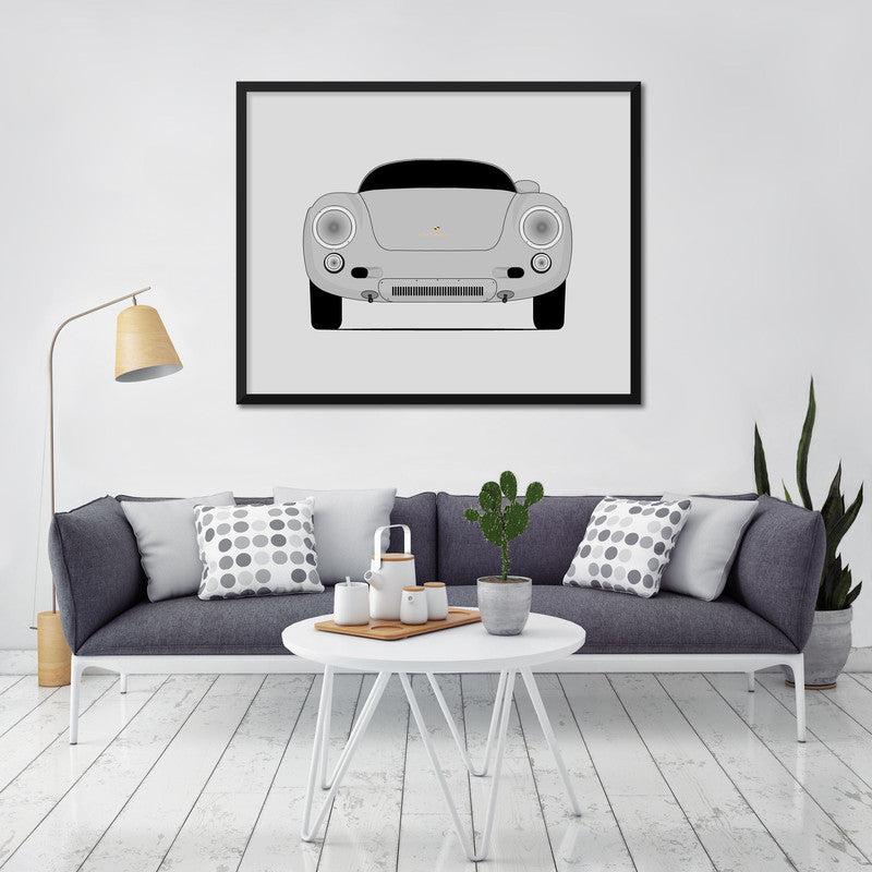 Porsche 550 (1953-1956) Spyder Poster