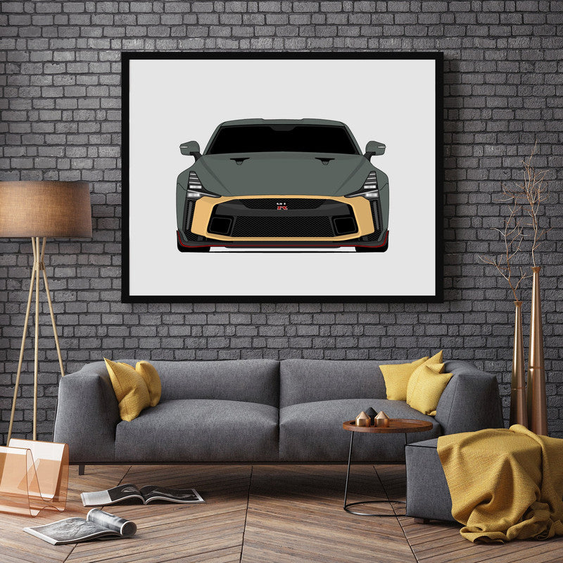 Nissan GT-R50 (2021) R35 (Skyline) Poster