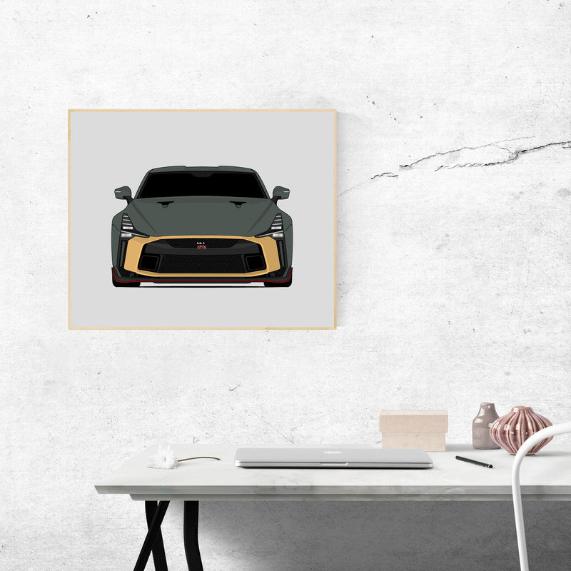 Nissan GT-R50 (2021) R35 (Skyline) Poster