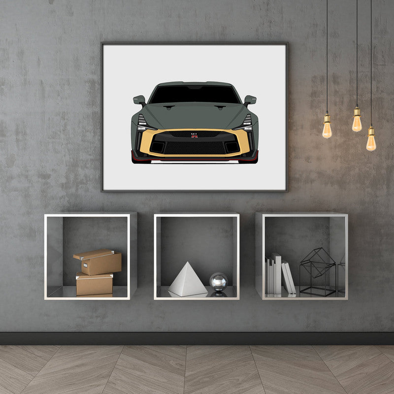 Nissan GT-R50 (2021) R35 (Skyline) Poster