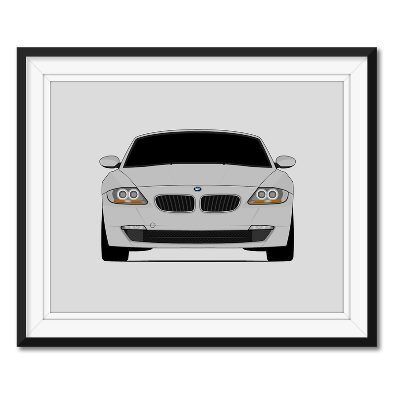 BMW Z4 (2006-2008) Facelift E85 E86 Poster
