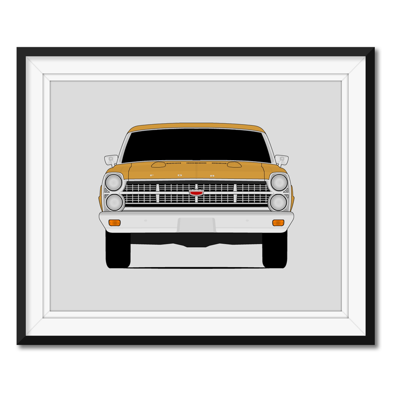 Ford Fairlane GTA (1966-1967) Poster