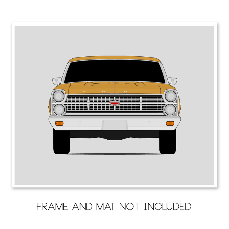 Ford Fairlane GTA (1966-1967) Poster
