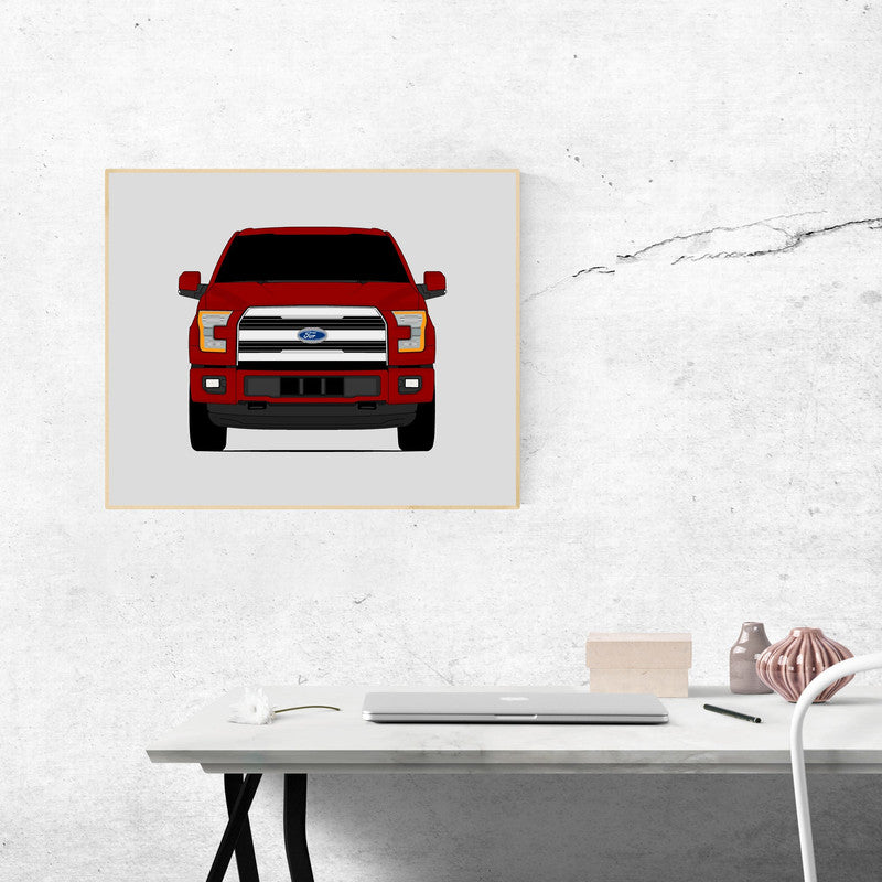 Ford F-150 King Ranch (2015-2017) Gen 13 Poster