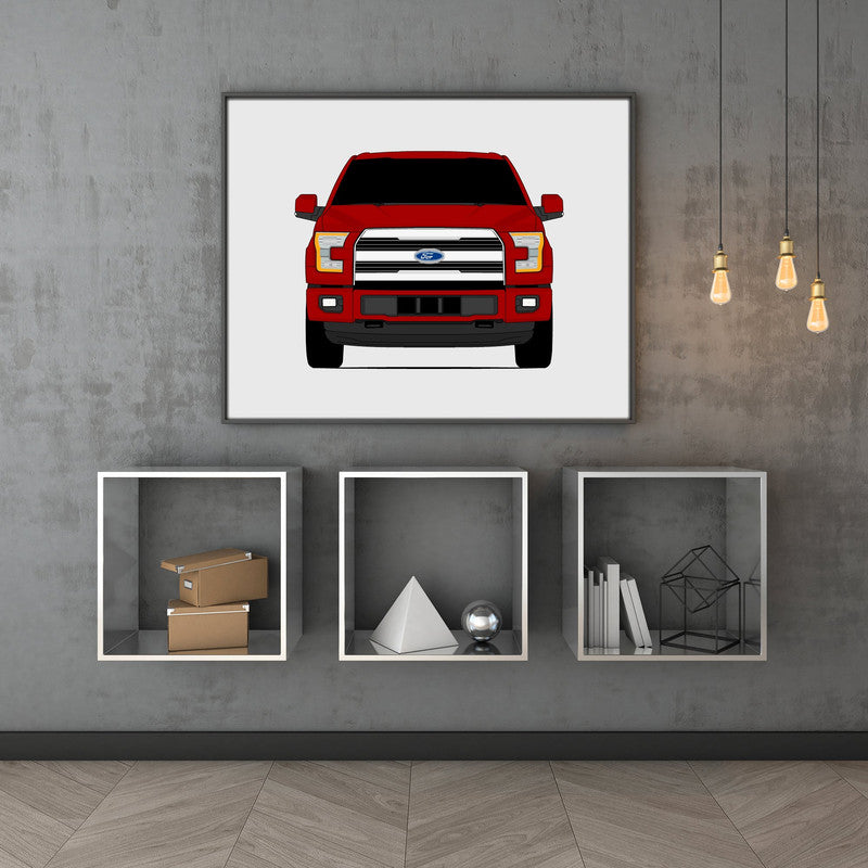 Ford F-150 King Ranch (2015-2017) Gen 13 Poster