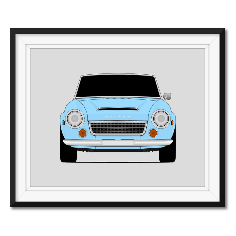 Datsun Roadster 1500 1600 2000 (1965-1970) SP310 SPL310 SP311 SPL311 Poster