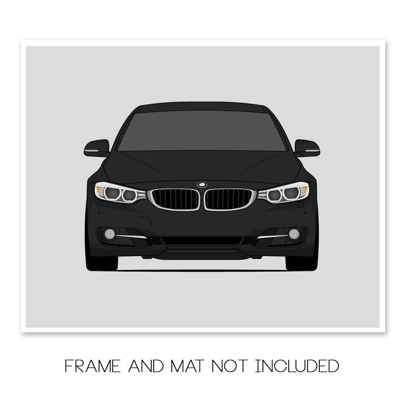 BMW 3 Series 328i F30 (2012-2015) Poster