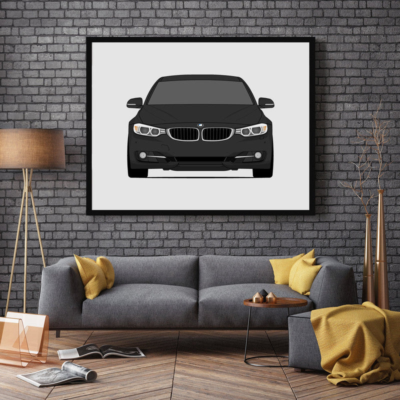 BMW 3 Series 328i F30 (2012-2015) Poster