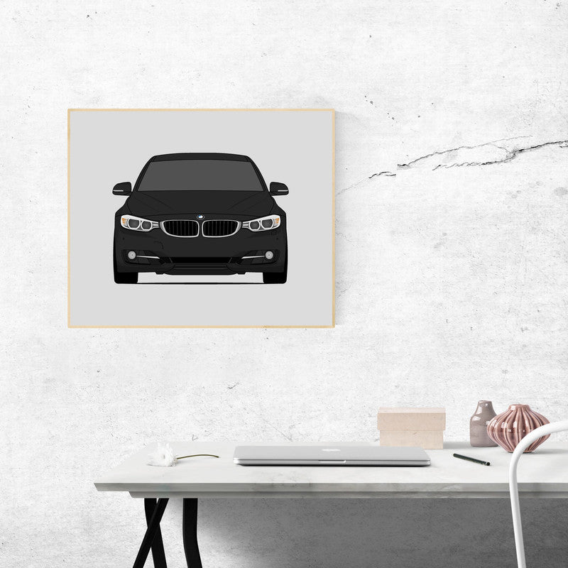 BMW 3 Series 328i F30 (2012-2015) Poster