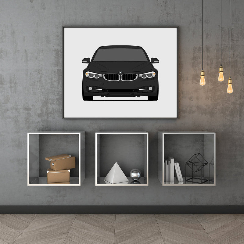 BMW 3 Series 328i F30 (2012-2015) Poster