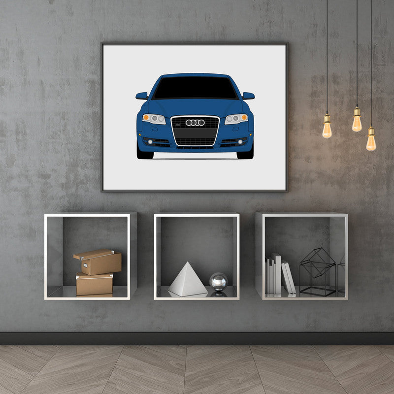 Audi A4 (2005-2008) B7 Poster