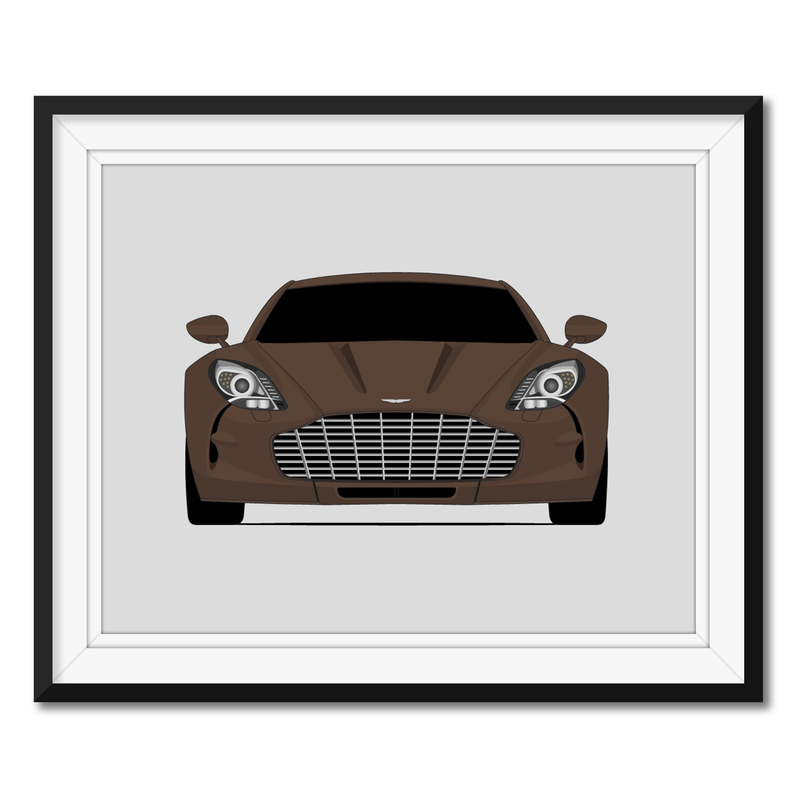 Aston Martin One 77 (2009-2012) Poster