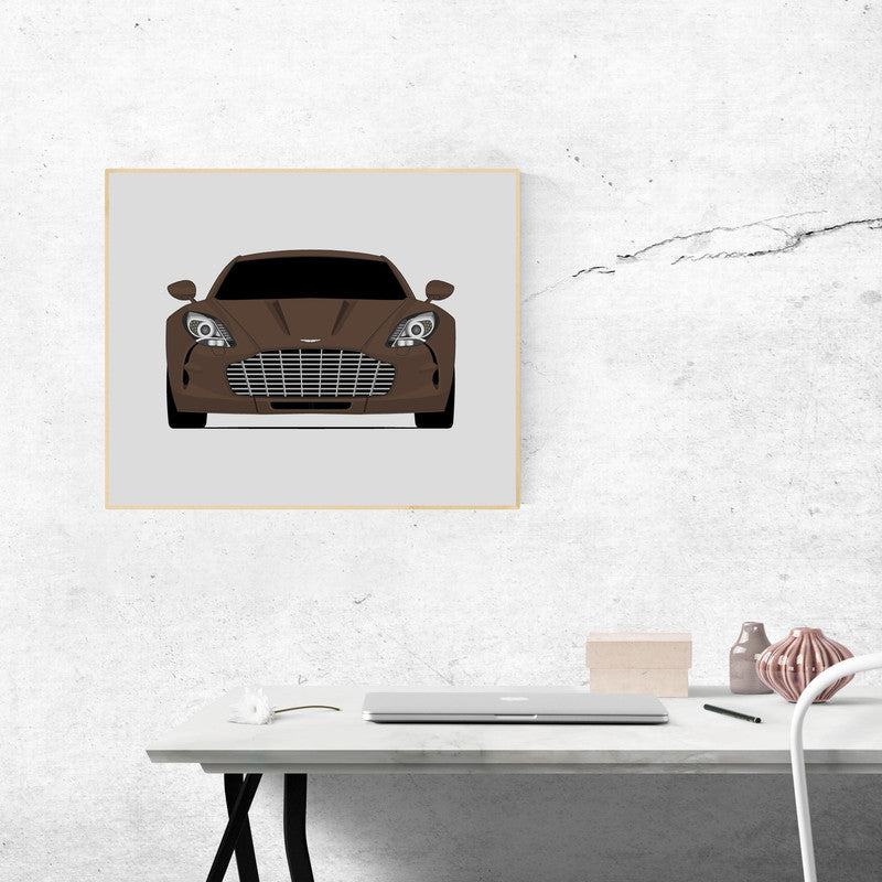 Aston Martin One 77 (2009-2012) Poster