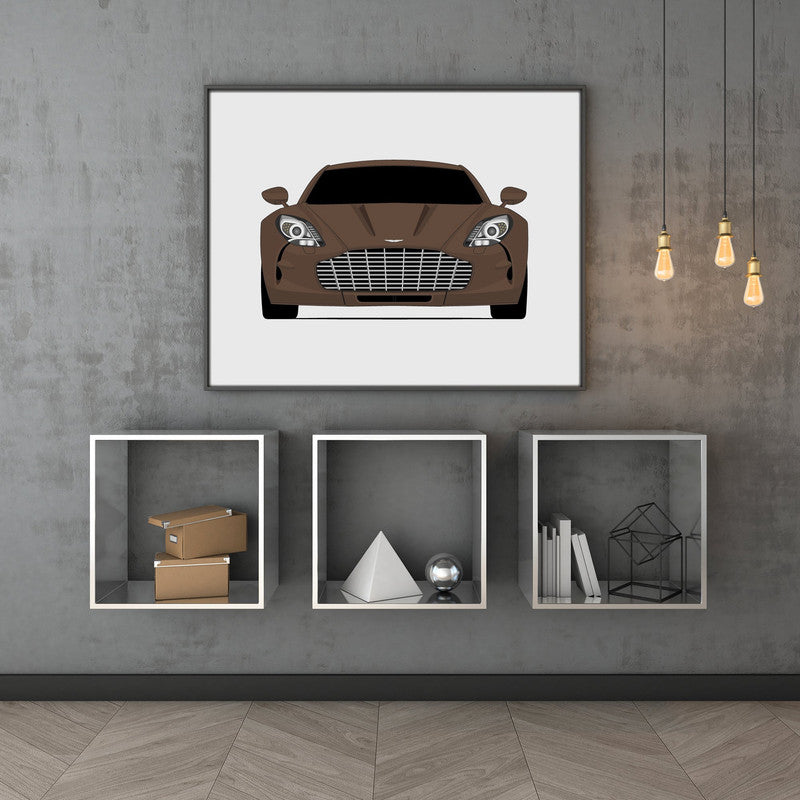 Aston Martin One 77 (2009-2012) Poster