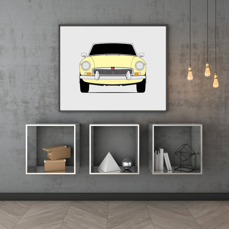 MG MGB Roadster (1963-1974) Poster