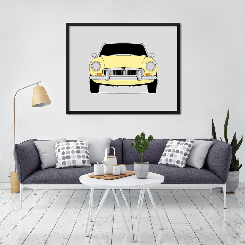 MG MGB Roadster (1963-1974) Poster