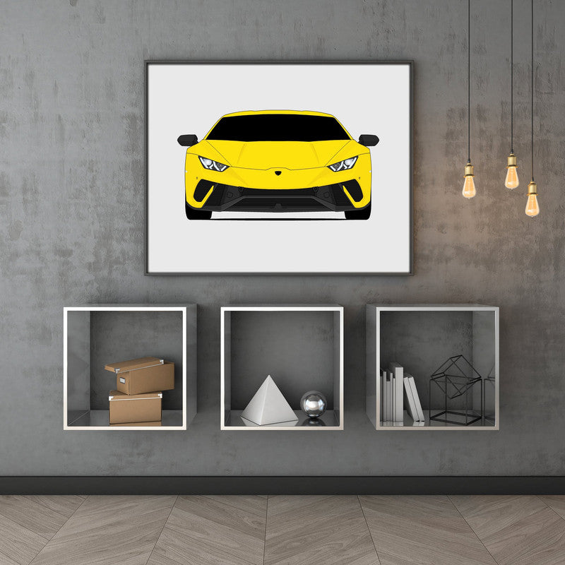 Lamborghini Huracan Performante LP 640-4 (2017-2019) Poster