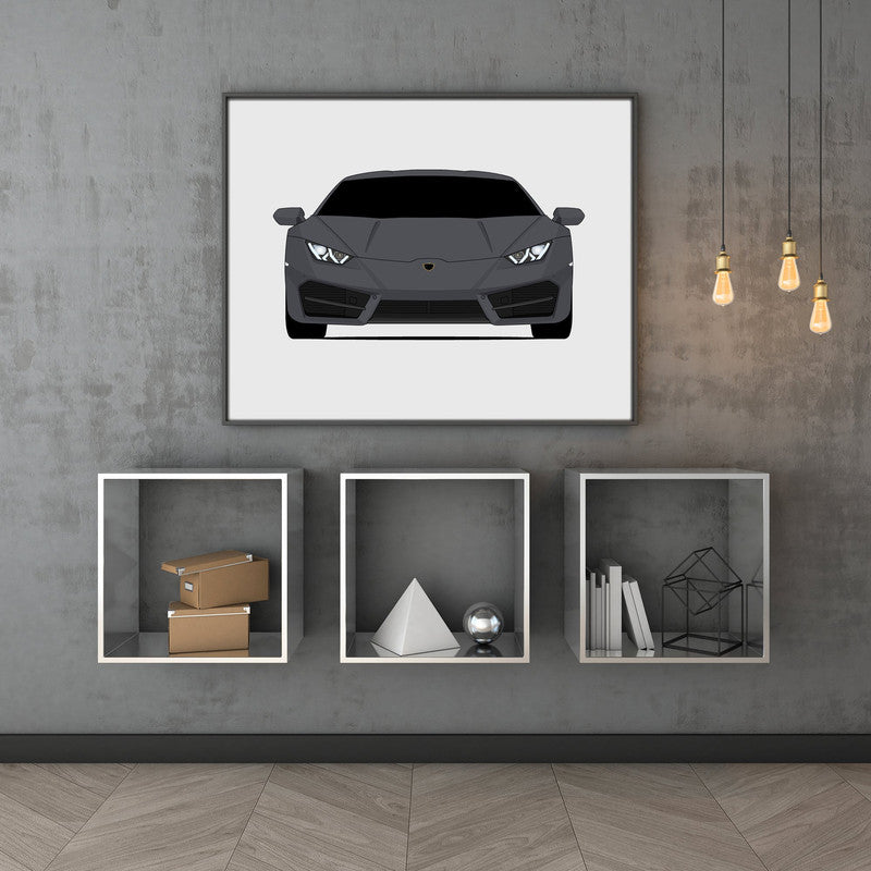 Lamborghini Huracan LP 580-2 (2016-2019) Poster