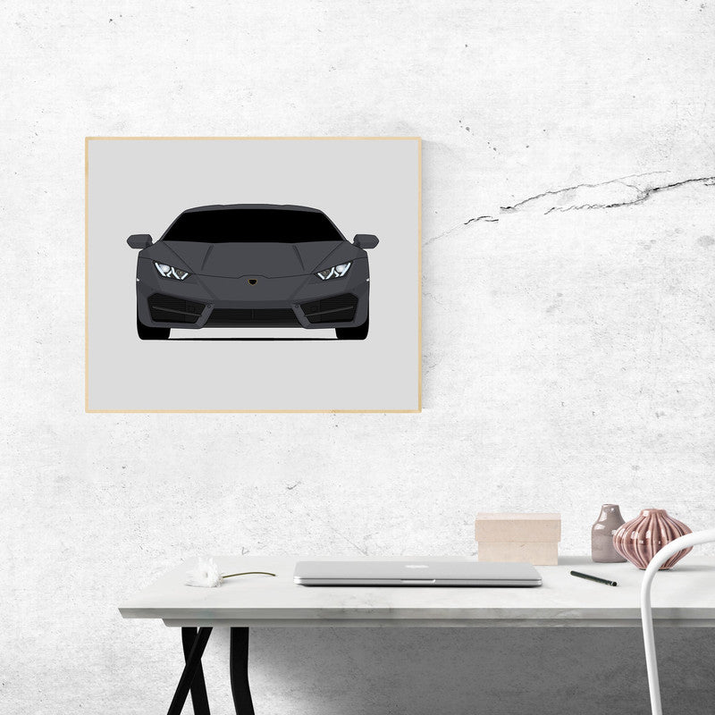 Lamborghini Huracan LP 580-2 (2016-2019) Poster