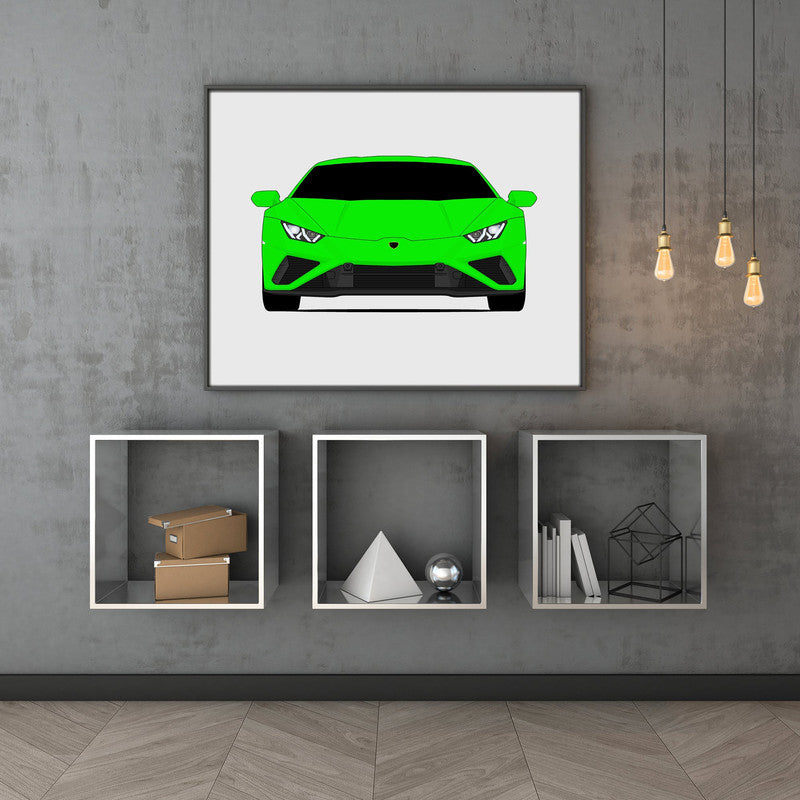 Lamborghini Huracan EVO LP 640-4 and LP 610-2 (2021-2022) Poster