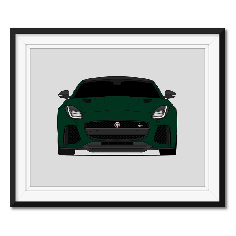 Jaguar F-Type SVR (2016-2019) X152 Poster