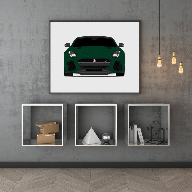 Jaguar F-Type SVR (2016-2019) X152 Poster