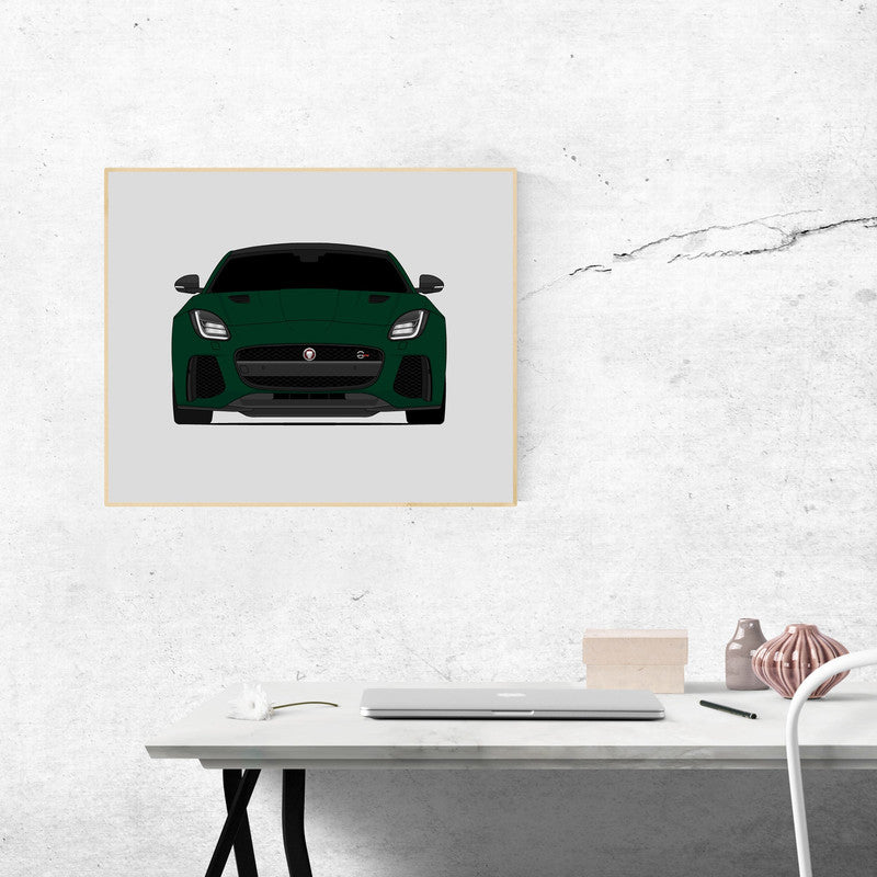 Jaguar F-Type SVR (2016-2019) X152 Poster