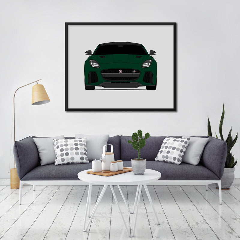 Jaguar F-Type SVR (2016-2019) X152 Poster