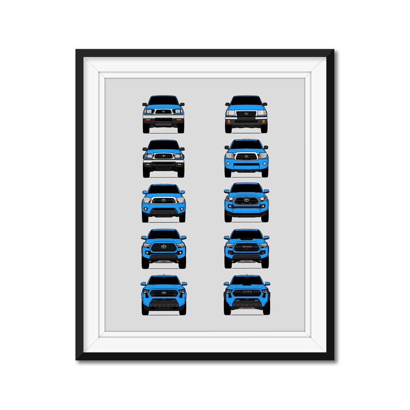 Toyota Tacoma Generations
