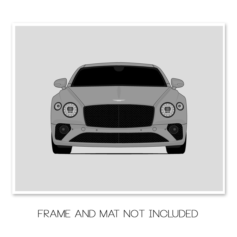 Bentley Continental GT (2018-Present) Poster