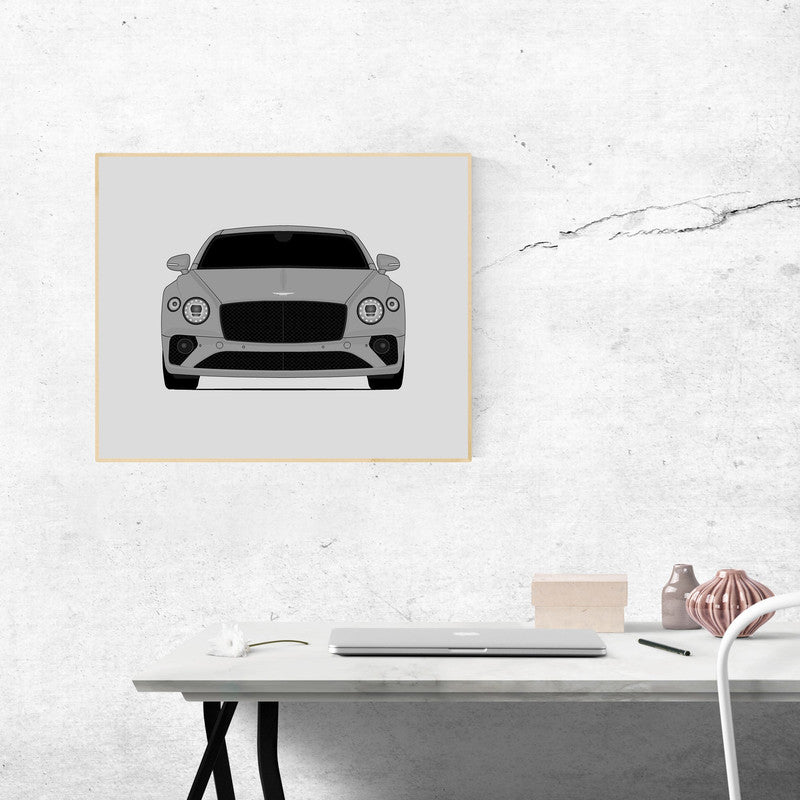 Bentley Continental GT (2018-Present) Poster