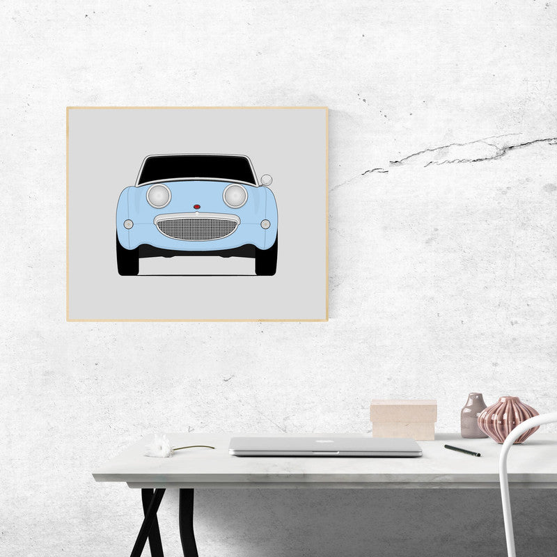 Austin Healey Sprite Frogeye Bugeye (1958-1961) Poster