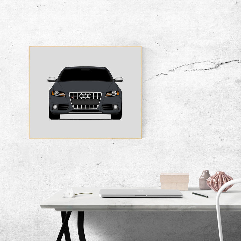 Audi S4 B8 (2009-2012) Poster
