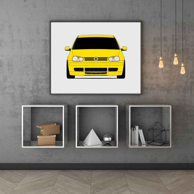 Volkswagen Golf GTI MK4 Anniversary Edition 2003 Poster