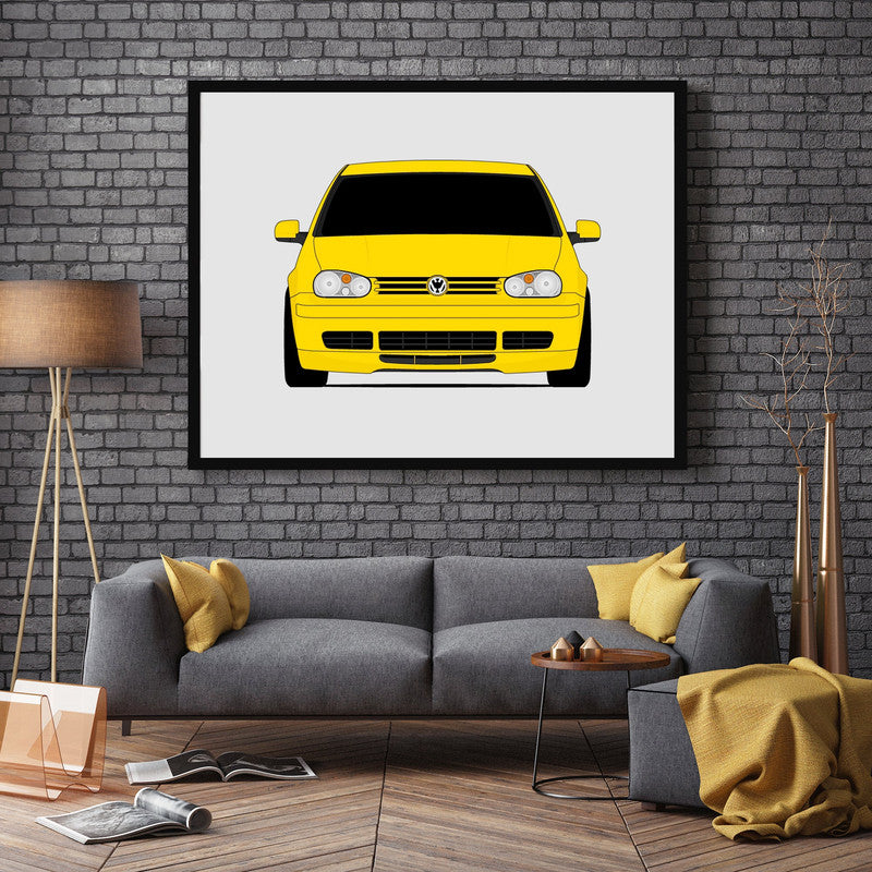 Volkswagen Golf GTI MK4 Anniversary Edition 2003 Poster