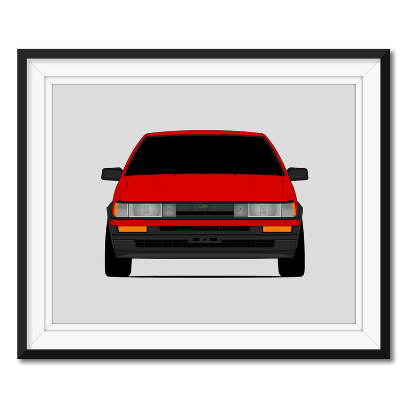 Toyota Levin AE86 (1985-1987) Poster