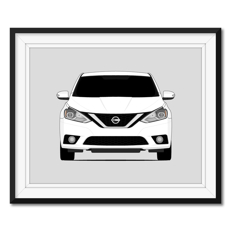 Nissan Sentra SV (2016-2019) GEN 6 Poster
