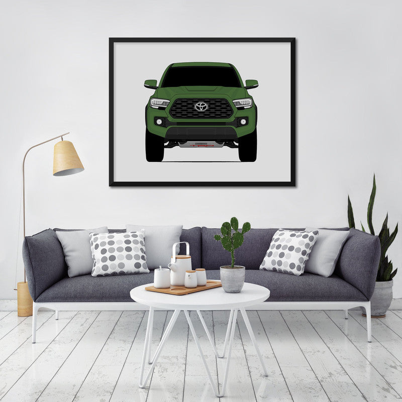 Toyota Tacoma TRD (2020-2023) 3rd GEN Facelift Poster