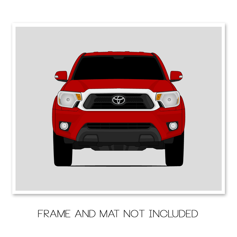 Toyota Tacoma (2012-2015) 2nd GEN Facelift 2 Poster