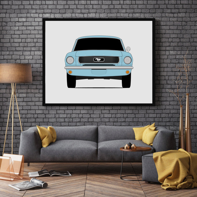 Ford Mustang (1964-1966) Coupe Poster