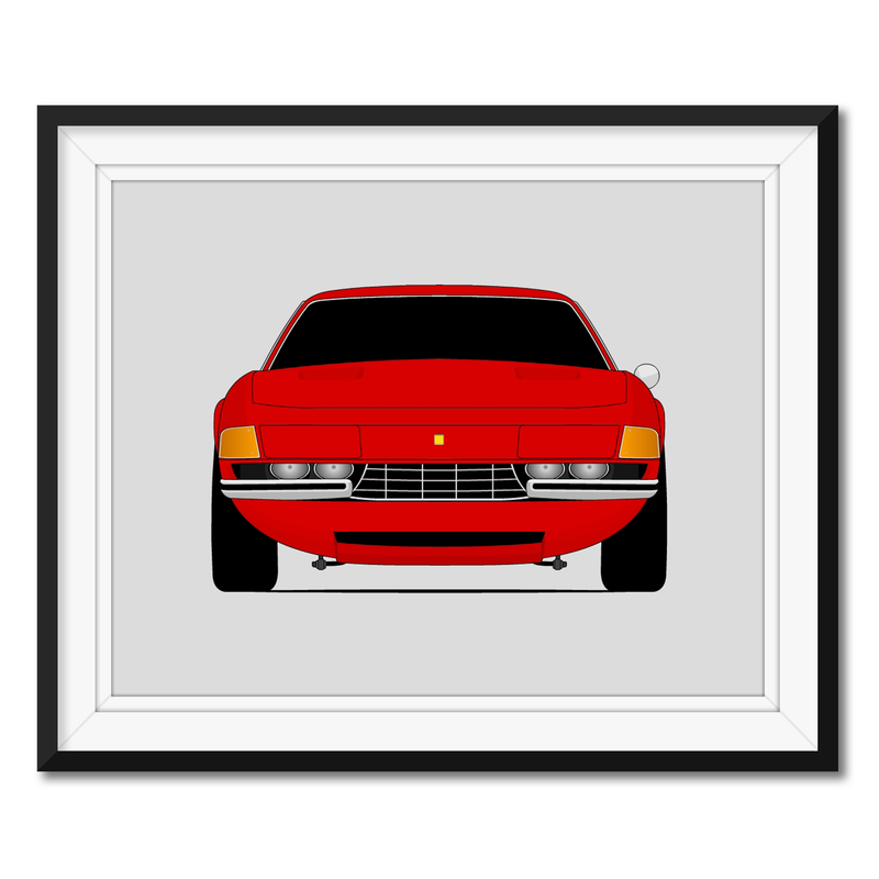 Ferrari 365 GTB/4 Daytona (1968-1973) Poster