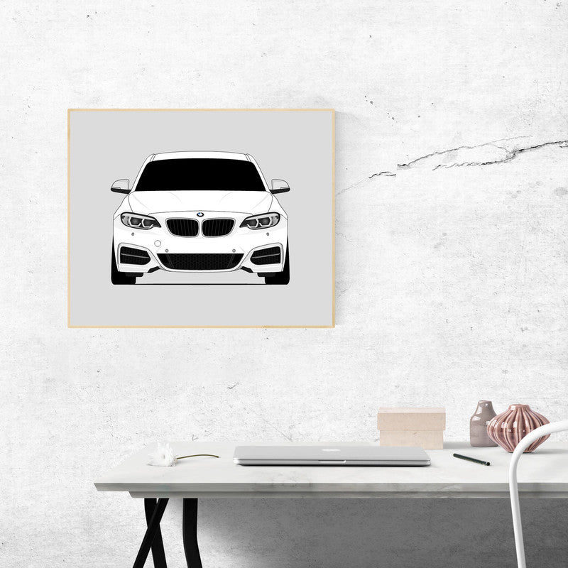 BMW M240i F22 (2018-2021) Poster