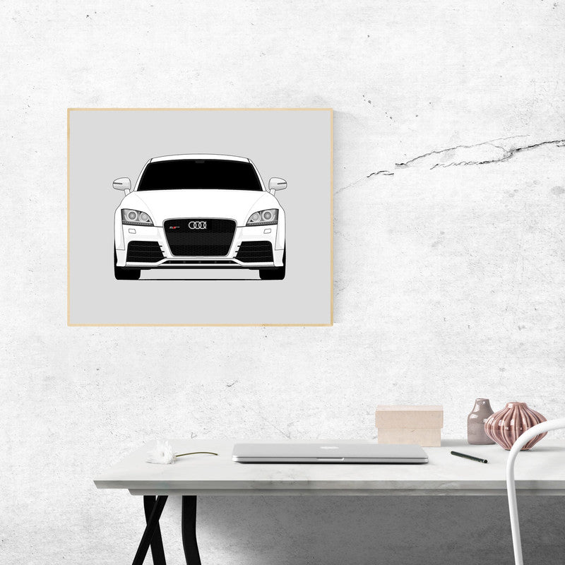 Audi TT RS MK2 Type 8J (2009-2014) Poster