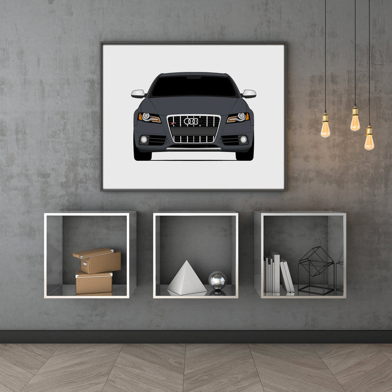 Audi RS4 B8 (2009-2012) Poster