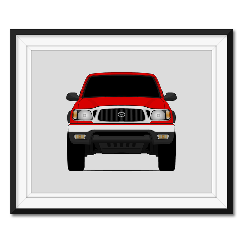 Toyota Tacoma (2001-2004) 1st GEN Facelift Poster