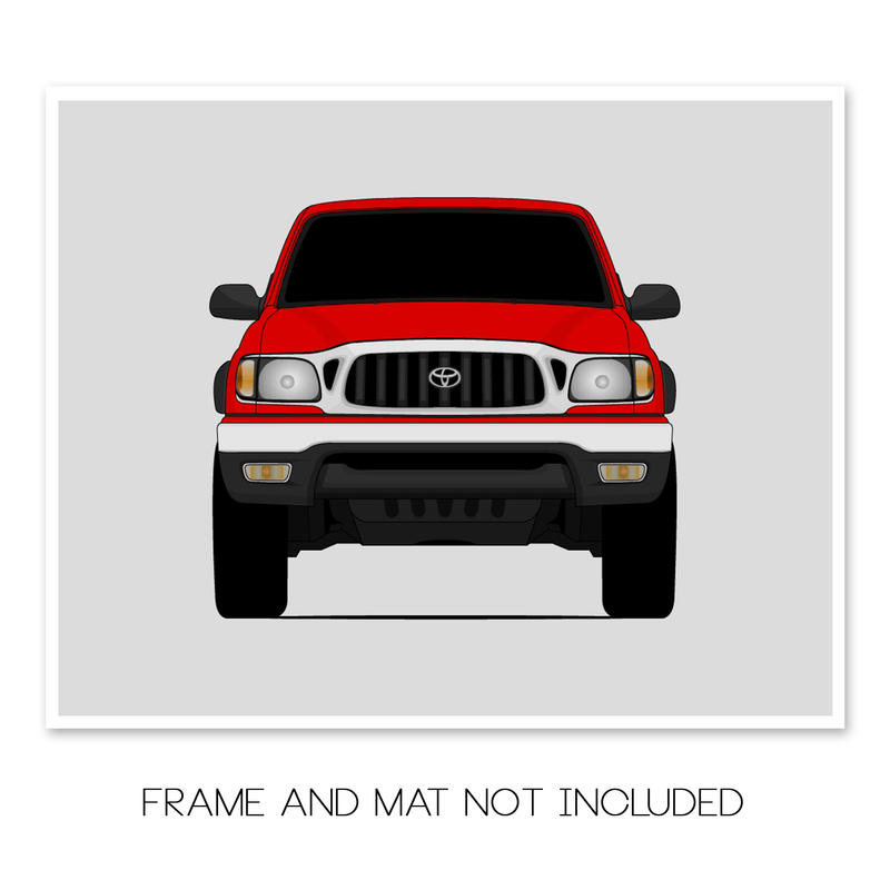Toyota Tacoma (2001-2004) 1st GEN Facelift Poster