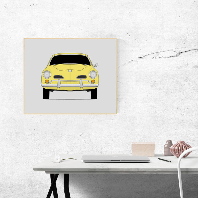 Volkswagen Karmann Ghia (1955-1969) Poster