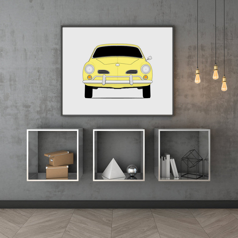 Volkswagen Karmann Ghia (1955-1969) Poster